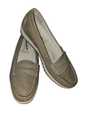 ES829 Damen Loafer von Medicus, Braun/Beige, Gr.  6½ Ca. 37-37,50