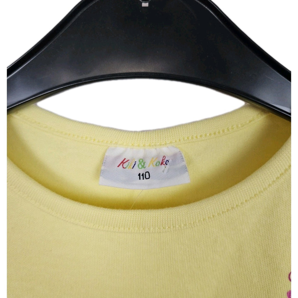 EK10797 Kinder T-Shirt von Kiki&Koko, Gelb, Gr. 1101