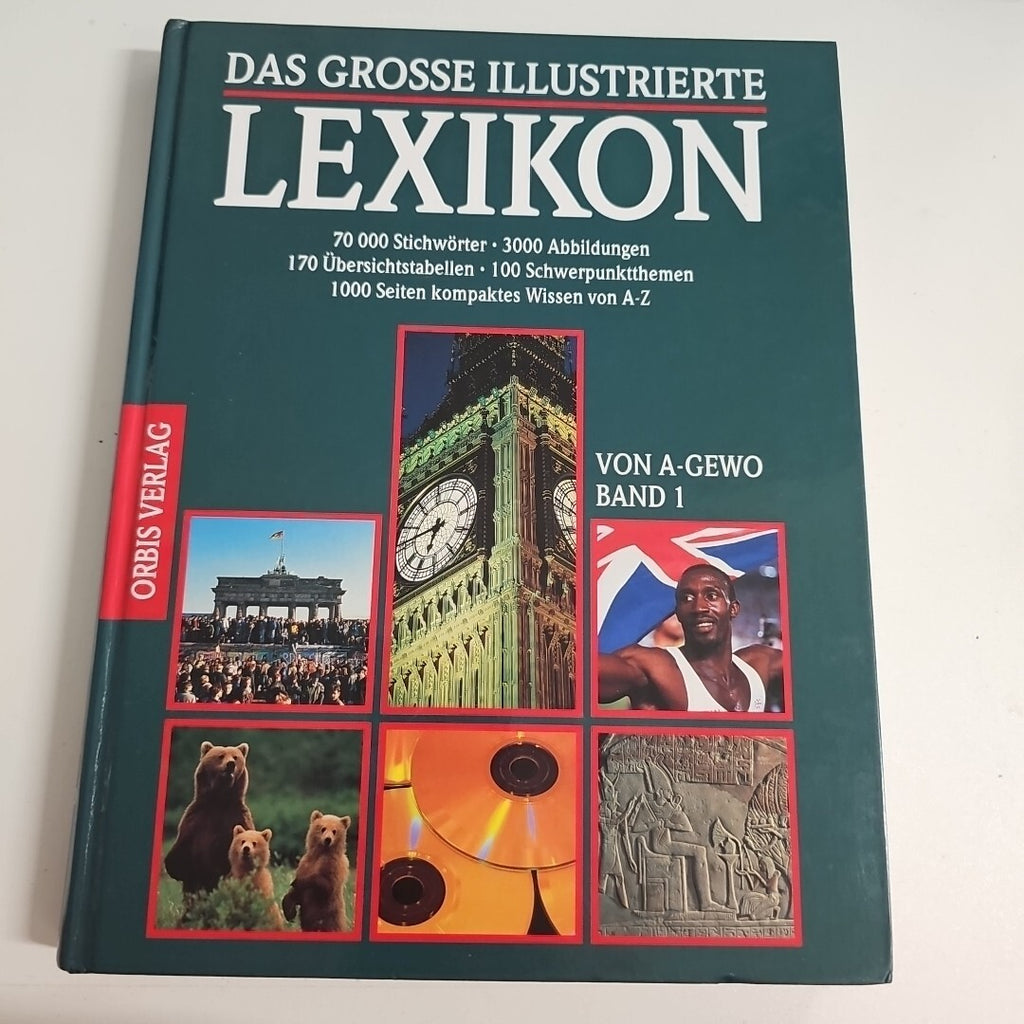 EB1265 Das große Illustrierte Lexikon, Band 1 - Von A-GEWO0