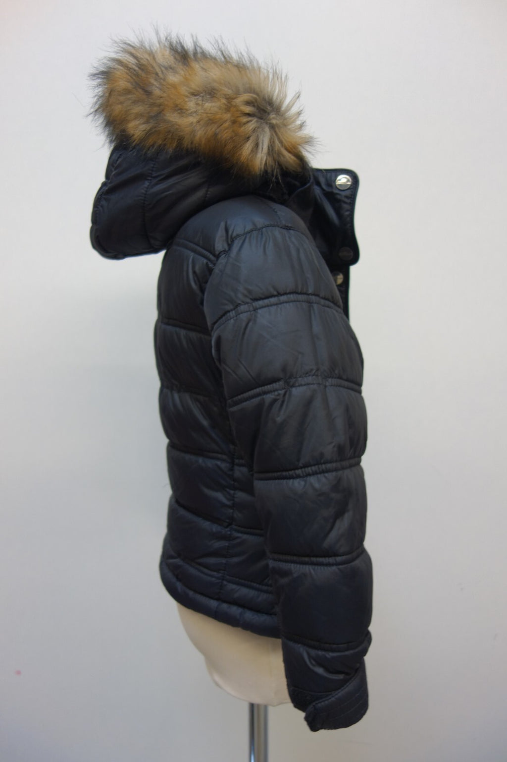EK2101 Mädchen Winter Jacke von Peak Mountain, schwarz, Gr. 1043