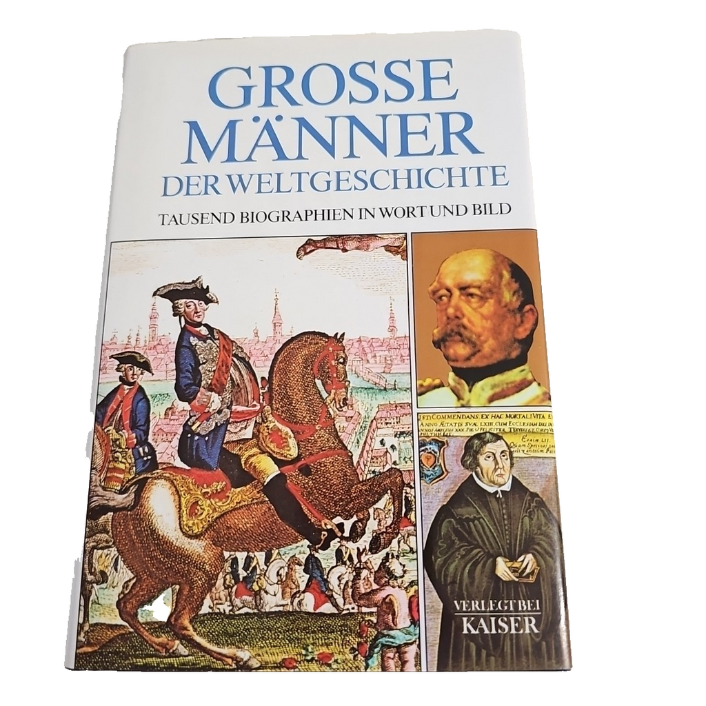 EB3270 Grosse Männer der Weltgeschichte. Tausend Biographien in Wort und Bild 0