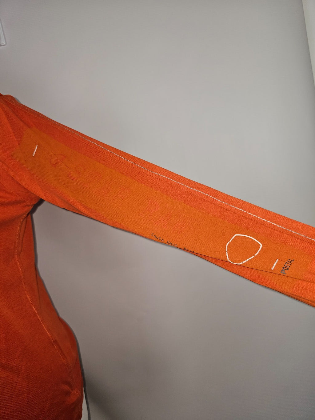 EK6489 Damen Langarmshirt von G-Star, orange, Gr.S1