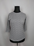 EK4289 Damen Bluse von Bicalla, weiß-blau, Gr.M0