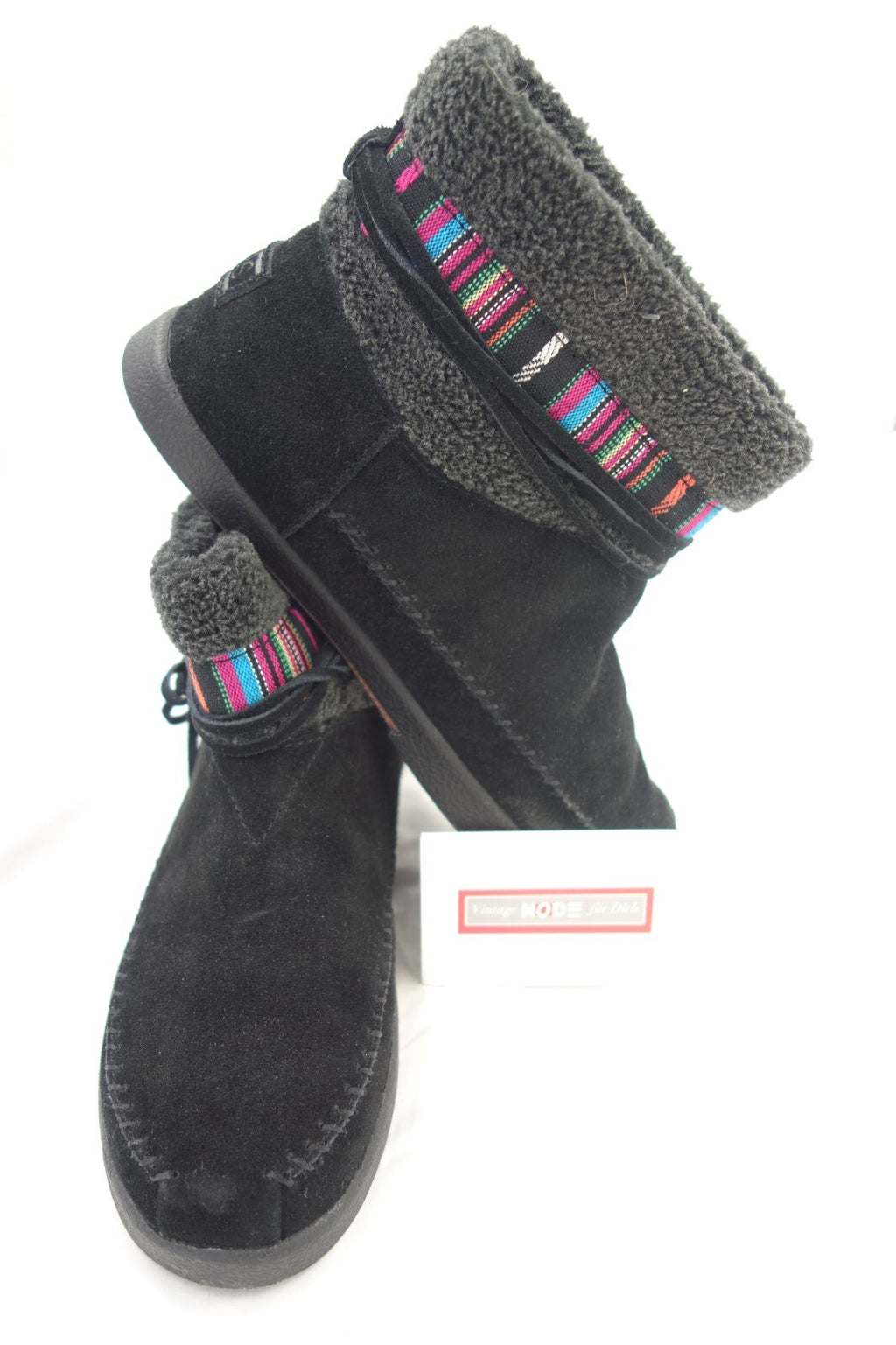 ES0505 Damen Stiefeletten von Bobs, schwarz, Gr. 360