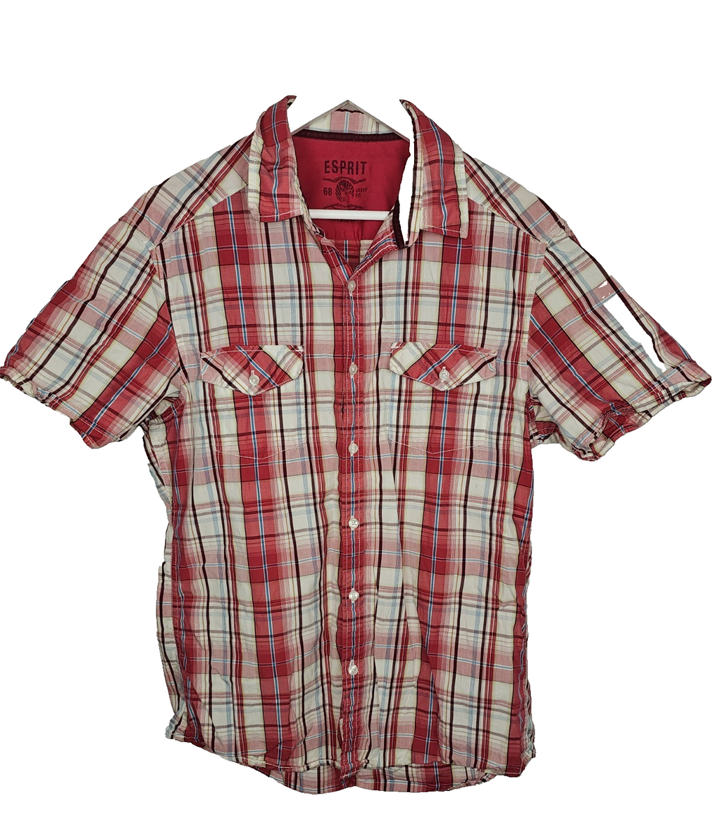 EK7598 Herren Hemd von Esprit, rot, Gr.M0