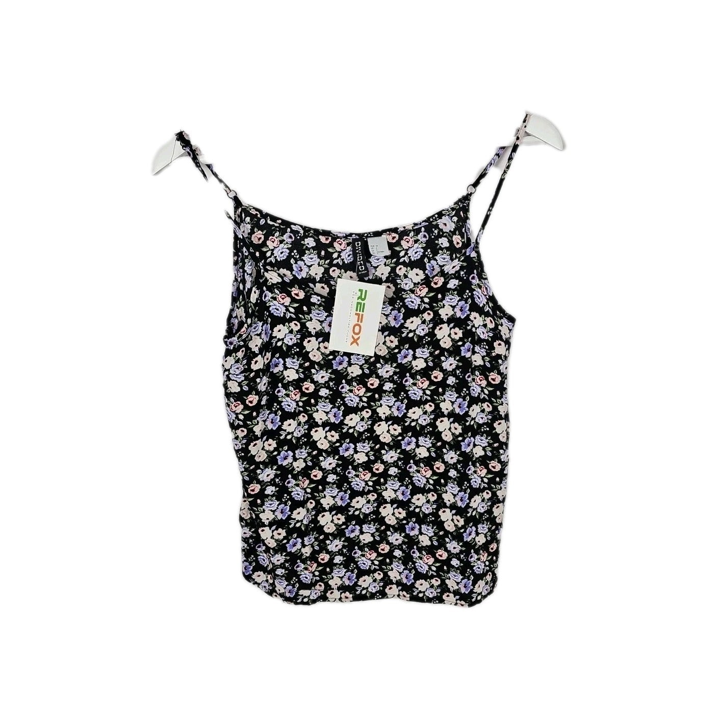 EK8946 Damen T-Shirt Divided Gr.38 Schwarz Mit Blumenmuster0