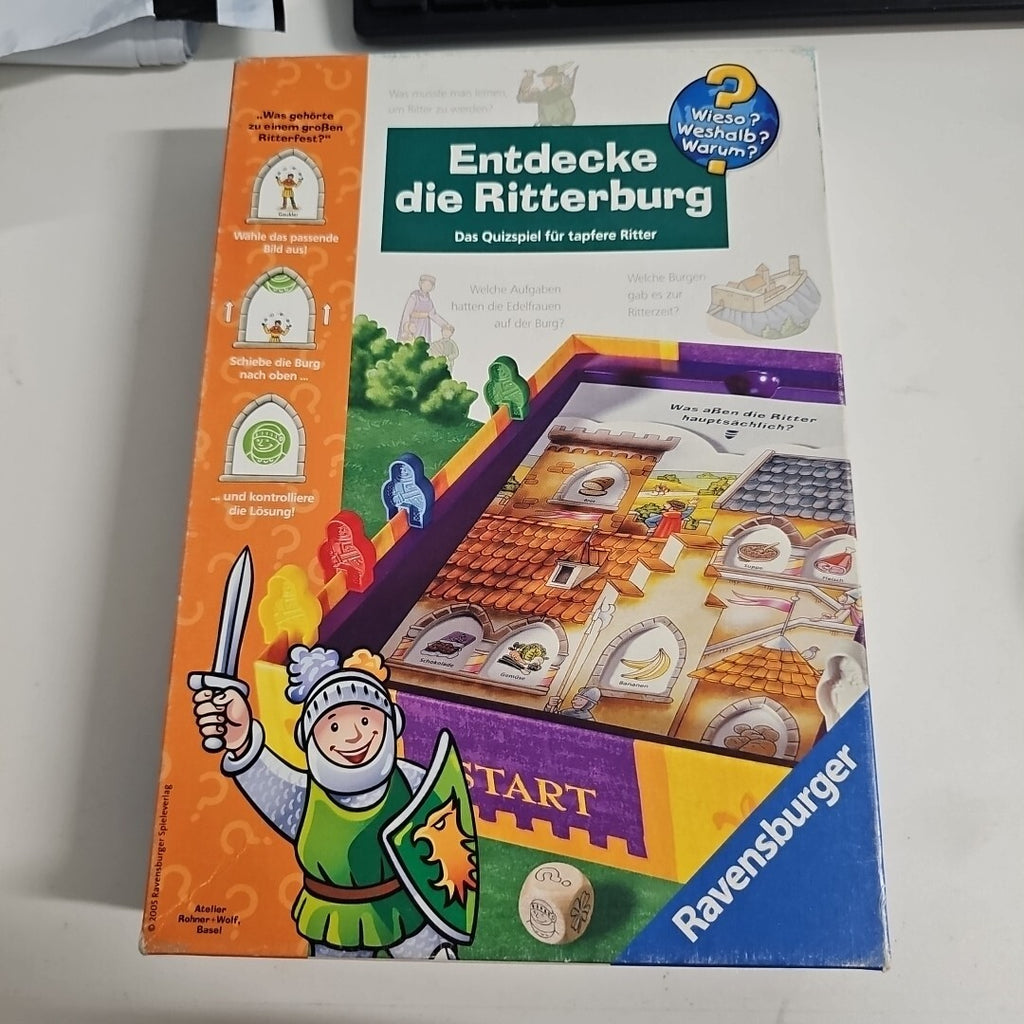 EB1954 Entdecke die Ritterburg  -  Wieso weshalb warum  -  Ravensburger0