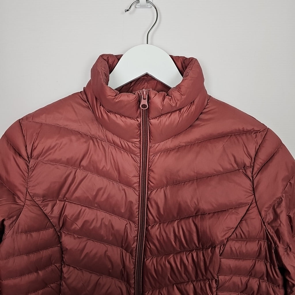 EK6665 Damen Steppjacke von The Outerwear, Braunrot, Gr.381