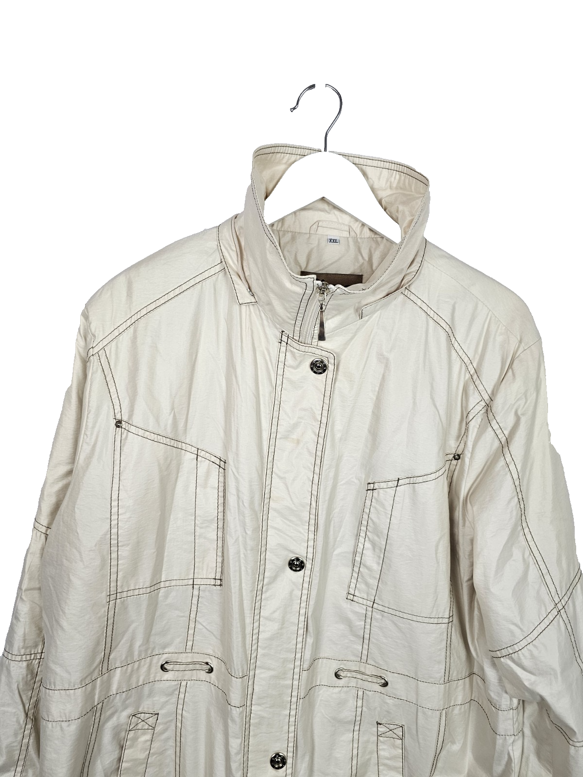 EK8332 Damen Jacke von Milan, Beige, Gr. XXL1