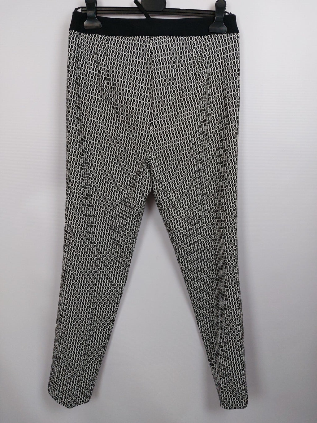 EK4586 Damen Hose von Mona, schwarz/weiß, Gr. 404