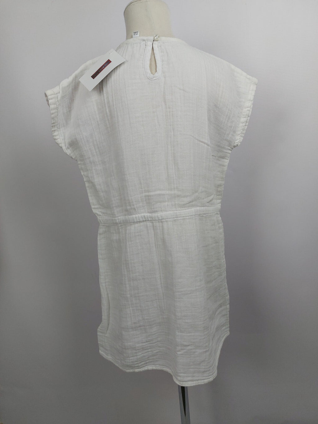 EK4549 Mädchen Kleid von Vertbaudet, weiß, Gr.1384
