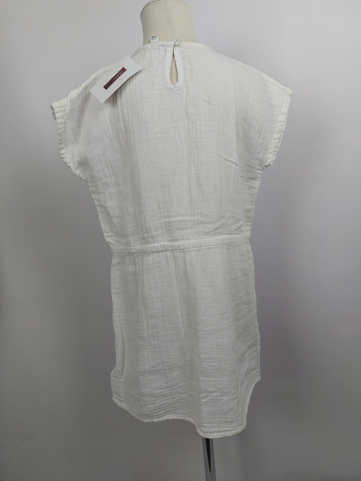 EK4549 Mädchen Kleid von Vertbaudet, weiß, Gr.1384
