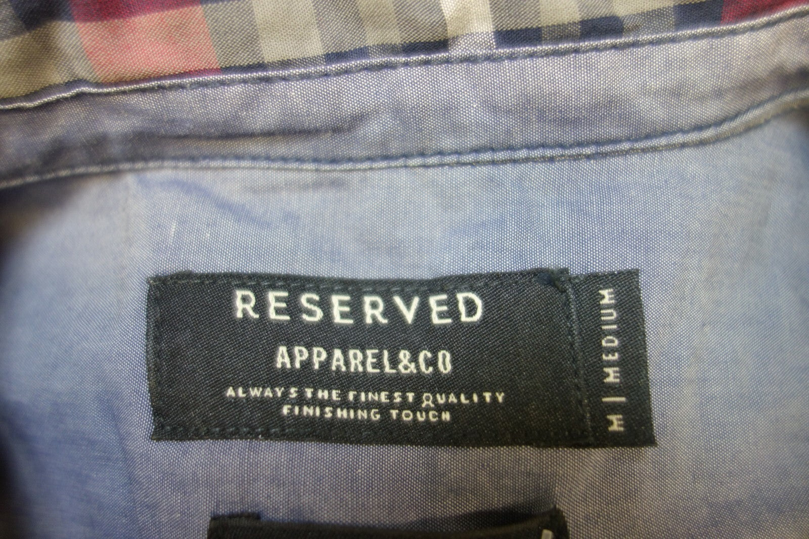 EK1627 Herren Hemd von Reserved, kariert, Gr. M5