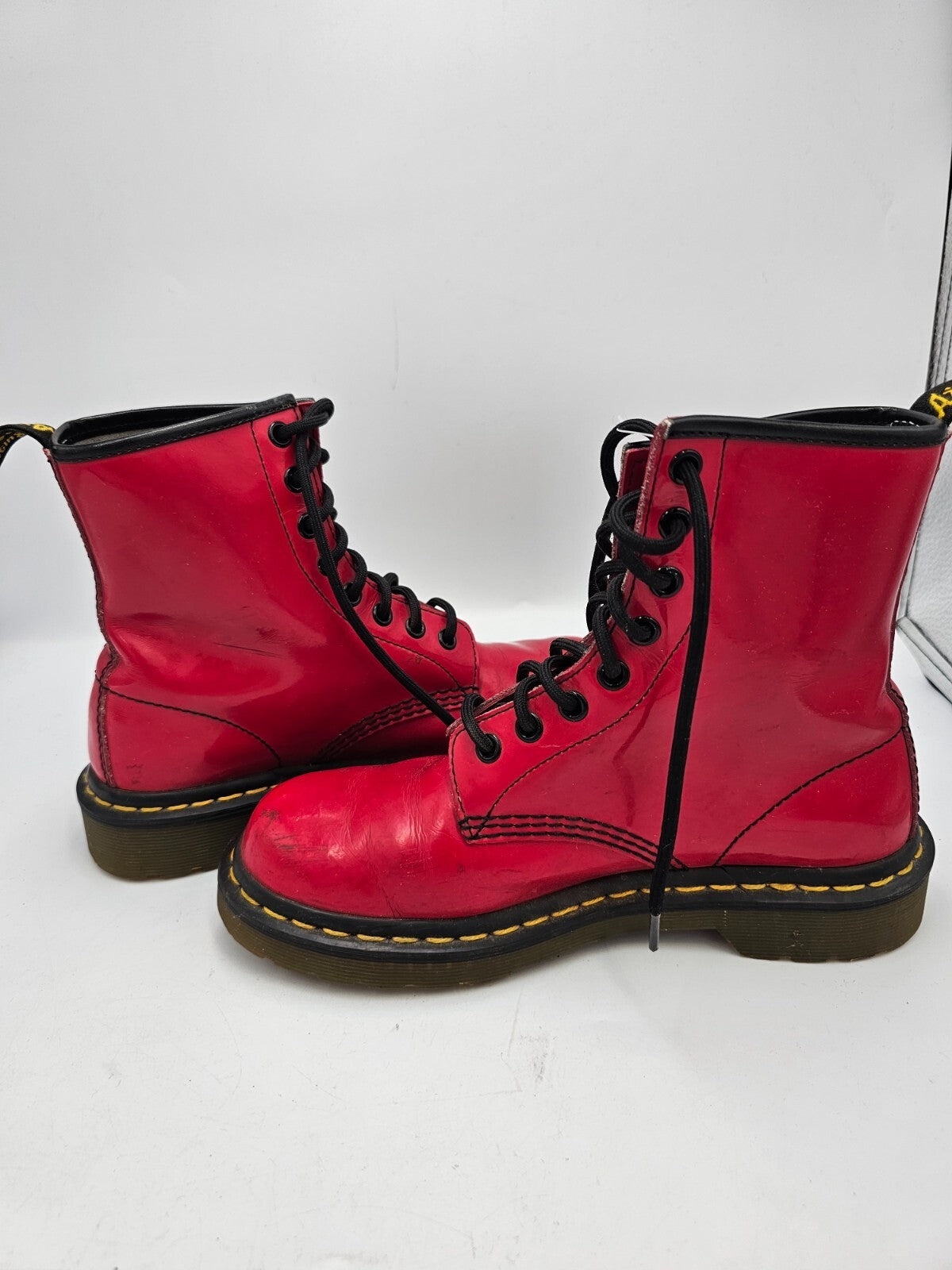 ES0540 Damen Boots von Dr.Martens, rot, gr. 378