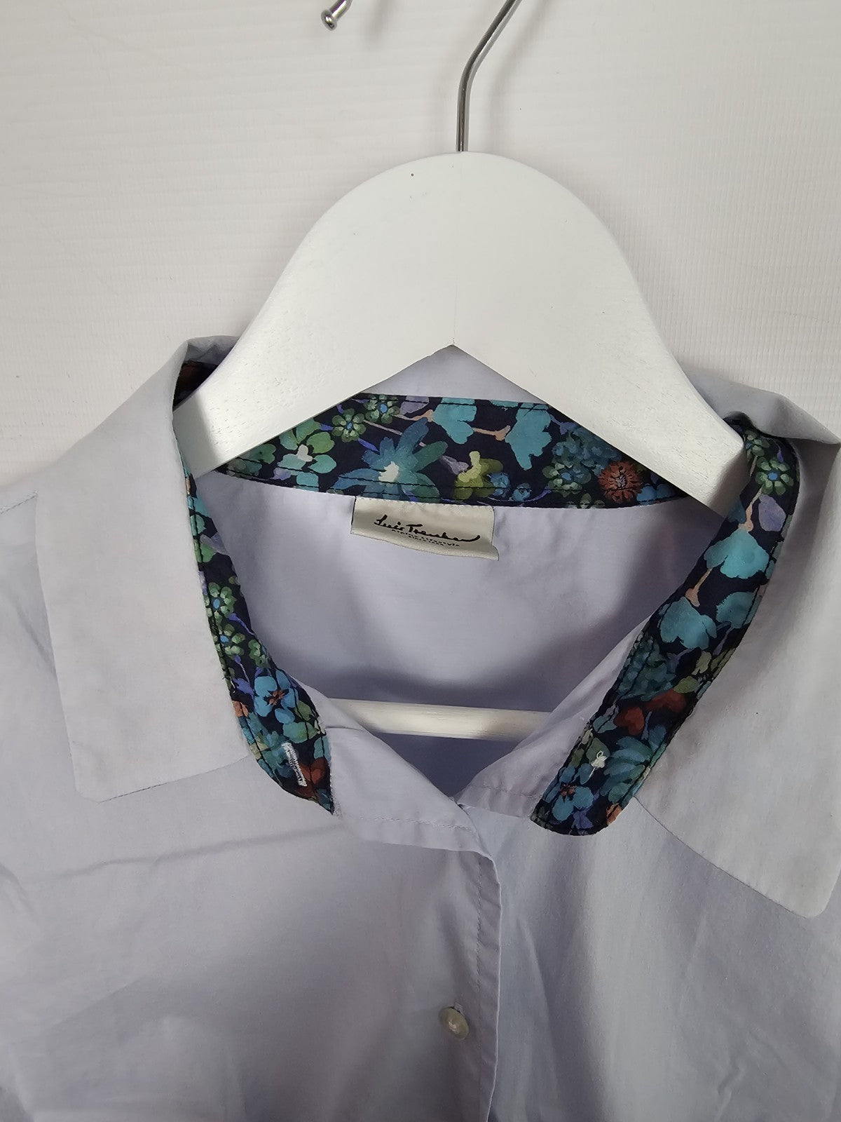 EK9178 Damen Bluse von Luis Trenker, Hellblau, Gr. L3