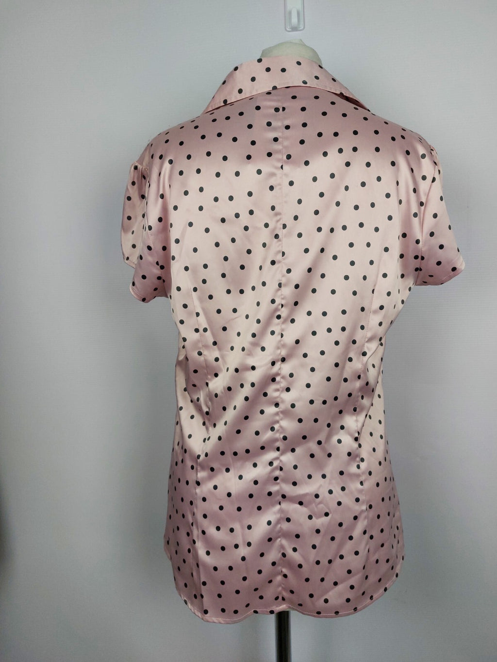 EK3670 Damen Bluse von Cosima, rosa mit Punkten, Gr. 382