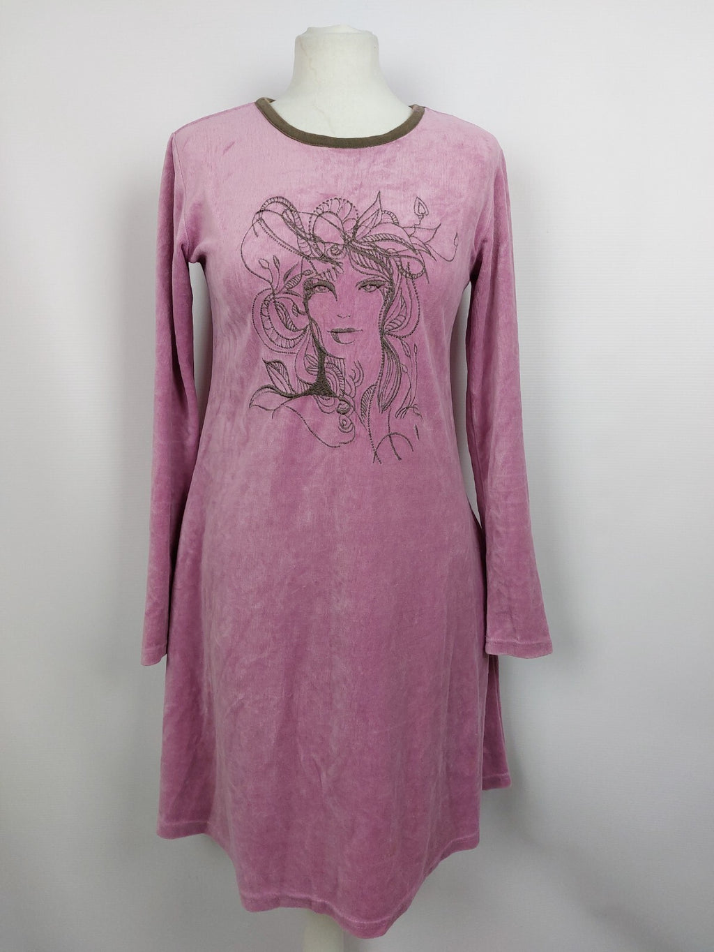 EK2360 Damen kleid von Mana, lila, Gr.S0