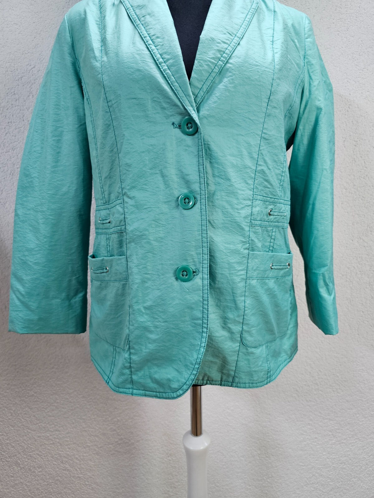EK4963 Damen Blazerjacke von Mian, lichtgrün, Gr. 482