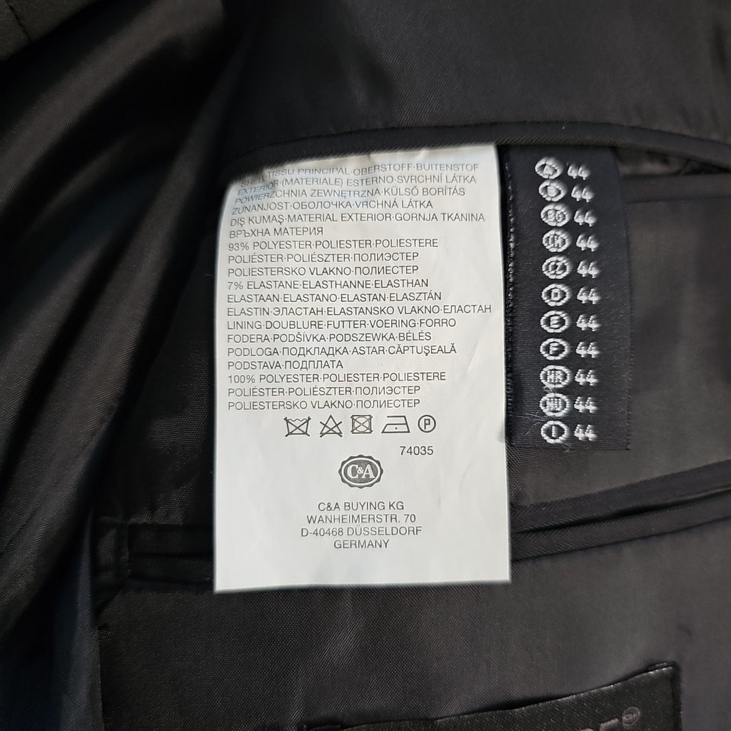 EK7705 Herren Jackett von Clockhouse, schwarz, Gr.445