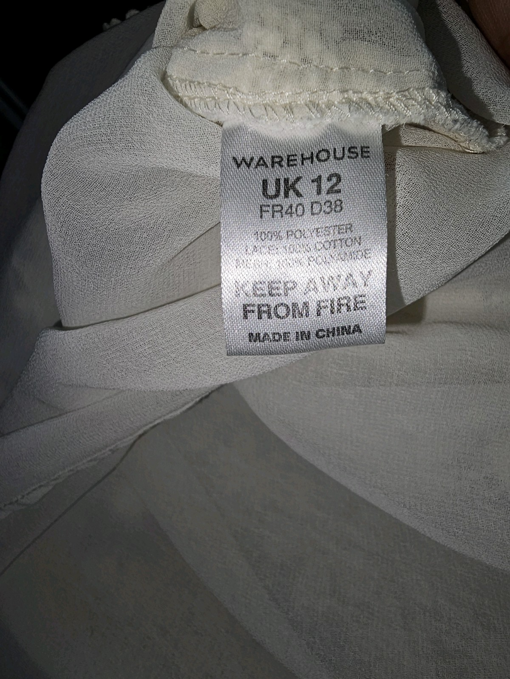 EK7631 Damen Kleid von Seven Sisters, Weiß, Gr. XS6