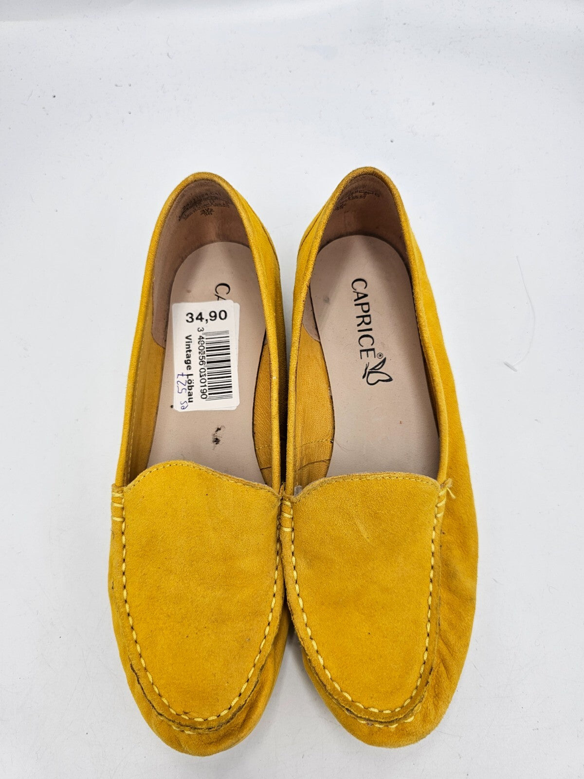 ES0527 Damen Mokassin von Caprice, gelb, Gr. 361