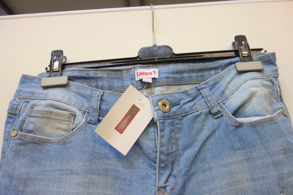 EK3387 Damen Jeans von Laura T., blau, Gr. 401