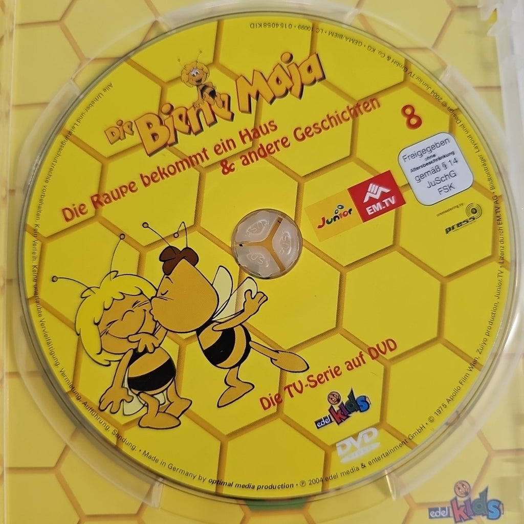 EB3237 Die Biene Maja,Folge 8-Die Raupe bekommt ein Haus&andere Geschichten,DVD2