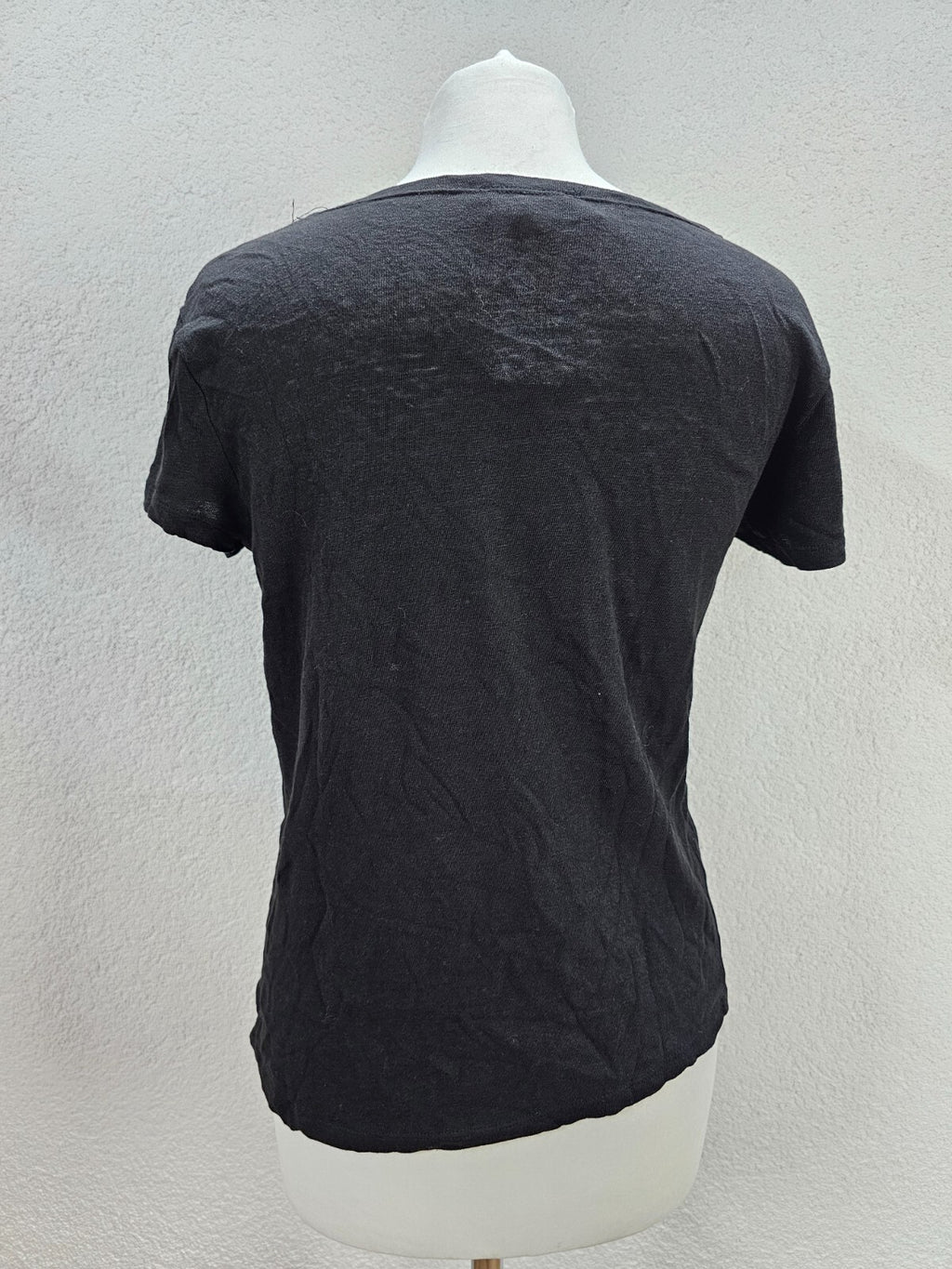 EK5477 Damen T-Shirt von Zara, schwarz, gr. M4