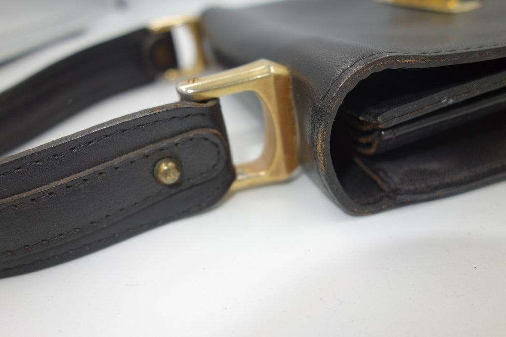 ES0220 Damen Handtasche schwarz8