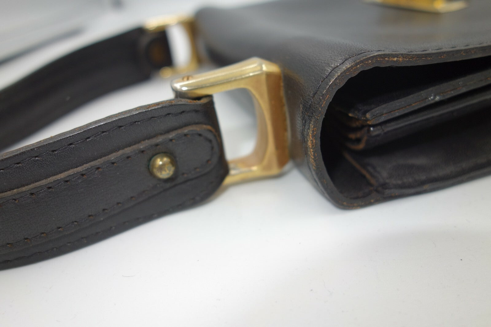 ES0220 Damen Handtasche schwarz8