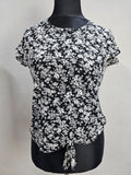 EK1988 Damen Bluse von Seidel, schwarz-weiß, Gr.400