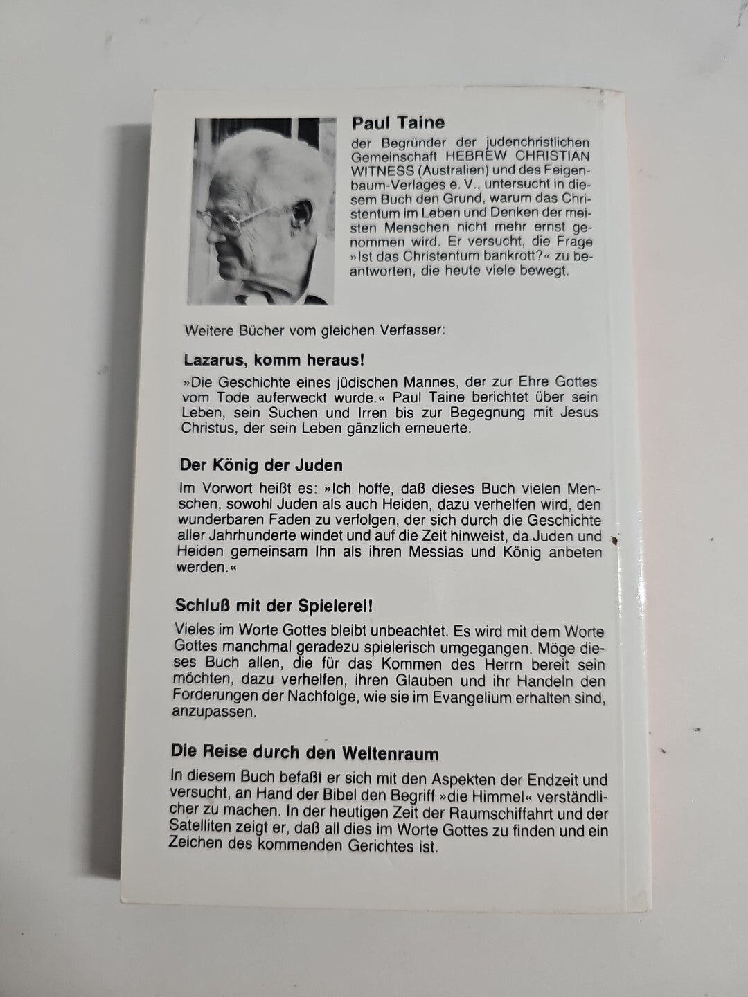 EB1776 Ist Das Christentum Bankrott, Paul Taine 2