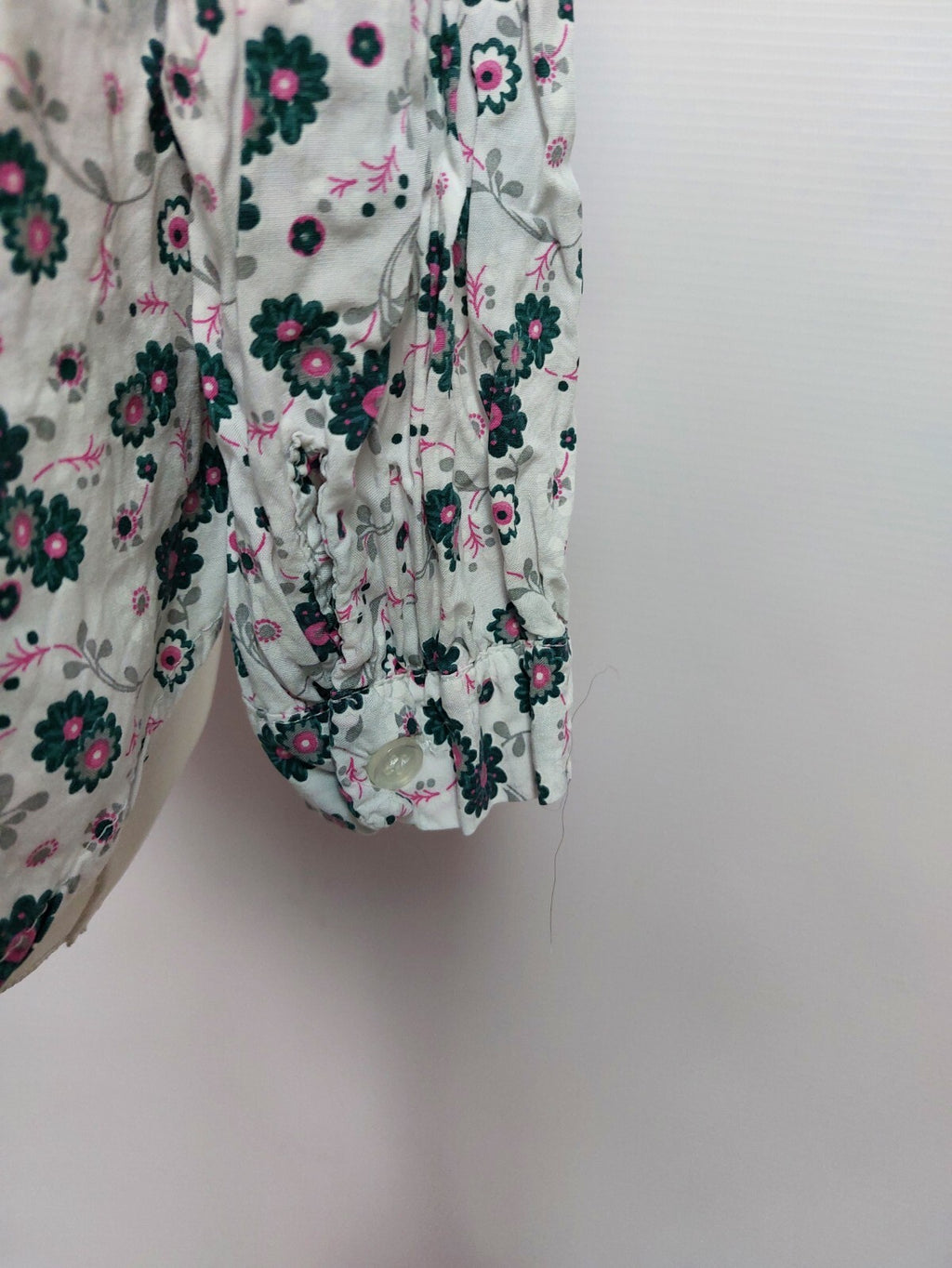EK5016 Damen Bluse von PS Ich liebe dich, weiß geblümt, Gr. M5