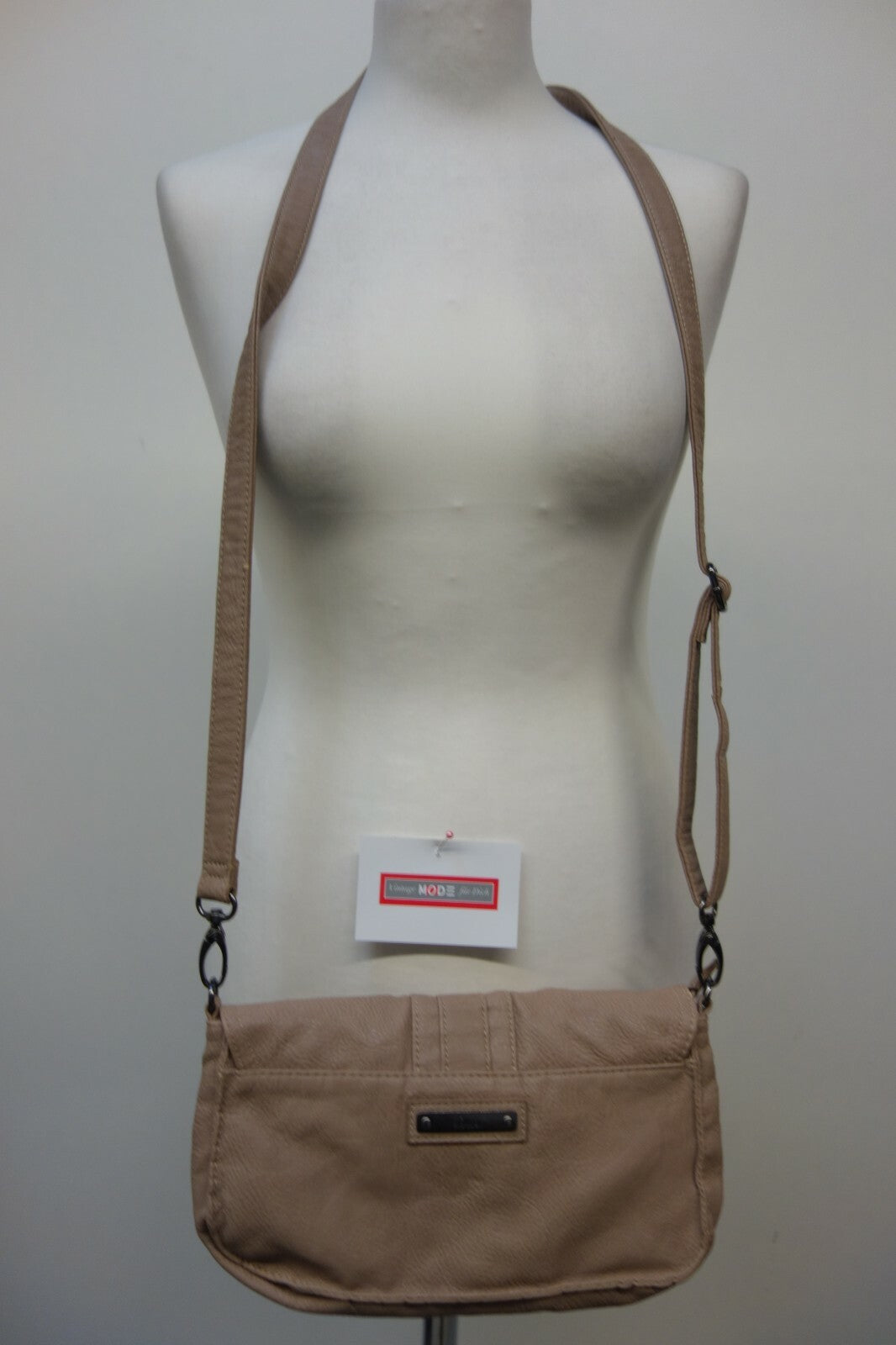 EK1181 Damen kleine Handtasche von s.Oliver, hellbraun3