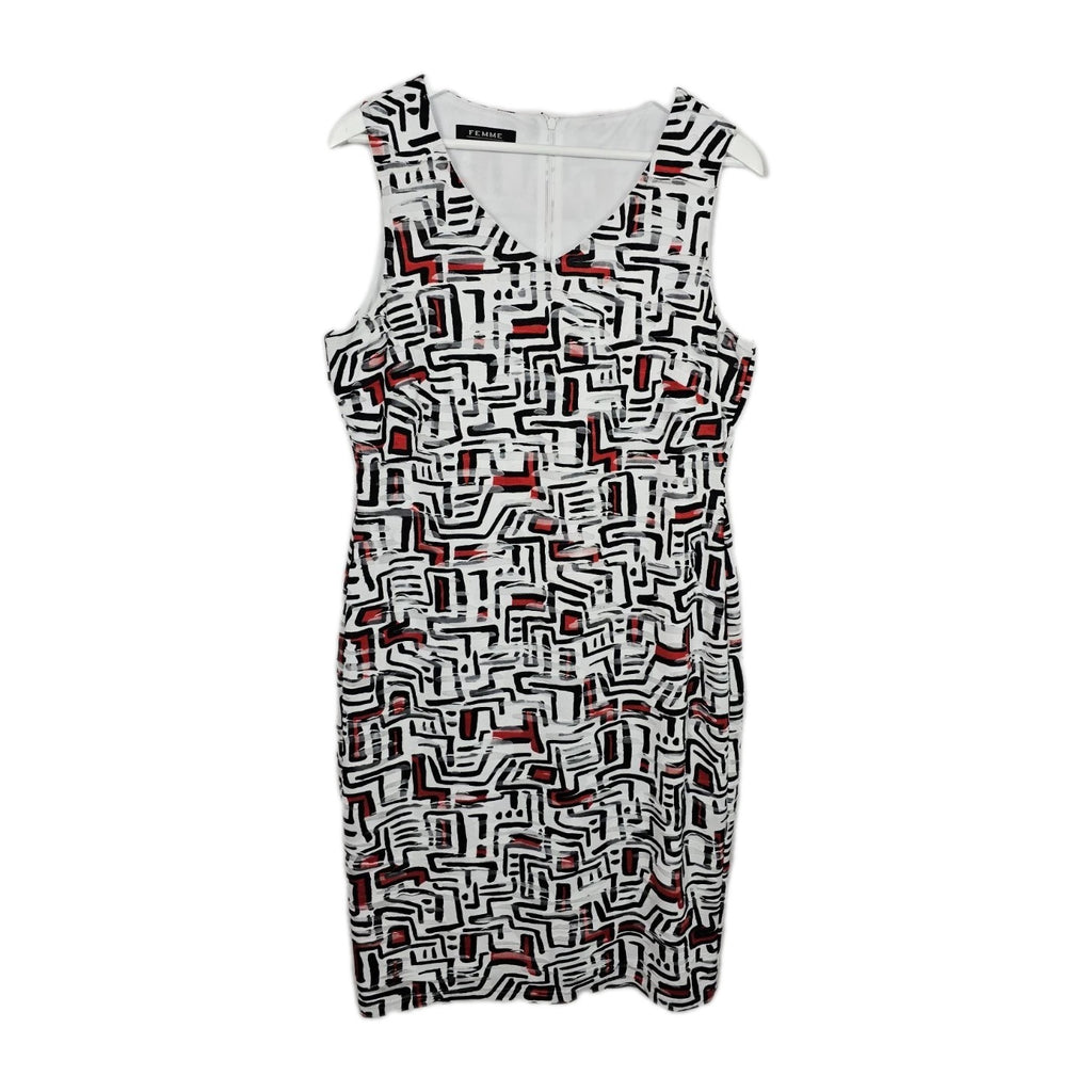 EK9169 Damen Kleid von Femme, Weiß, Gr. Ca 440