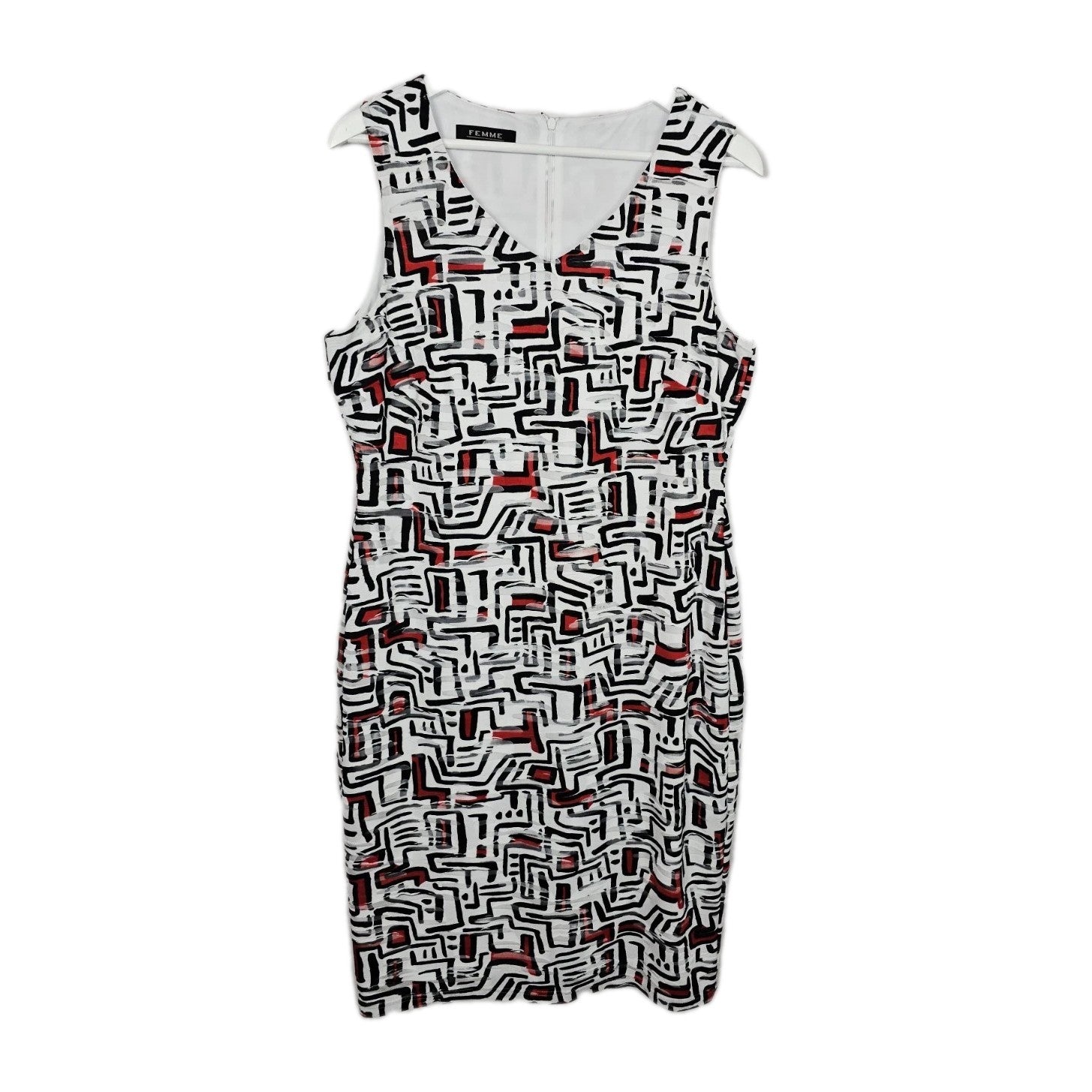 EK9169 Damen Kleid von Femme, Weiß, Gr. Ca 440