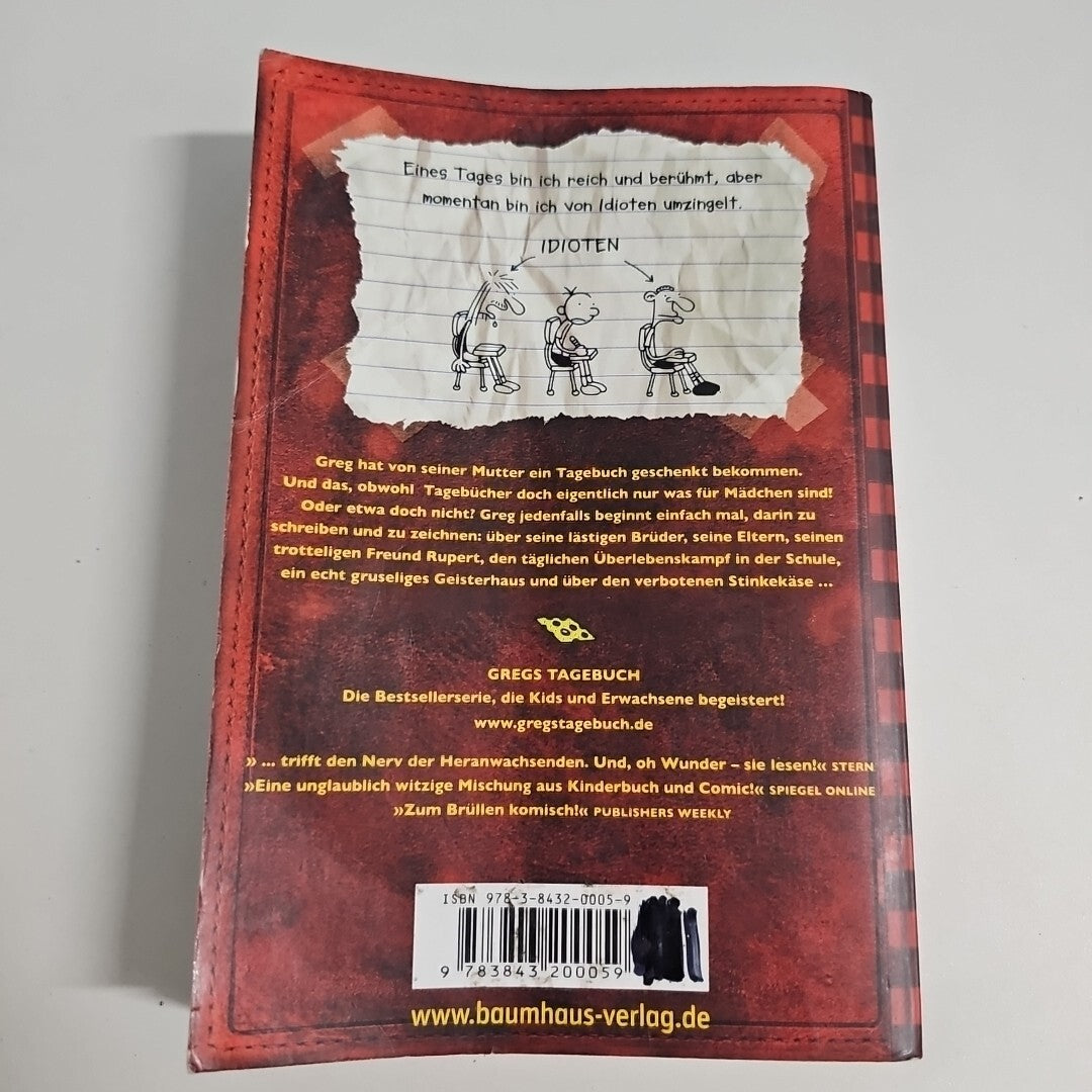 EB2033 Gregs Tagebuch 01. Von Idioten umzingelt! von Jeff Kinney 1