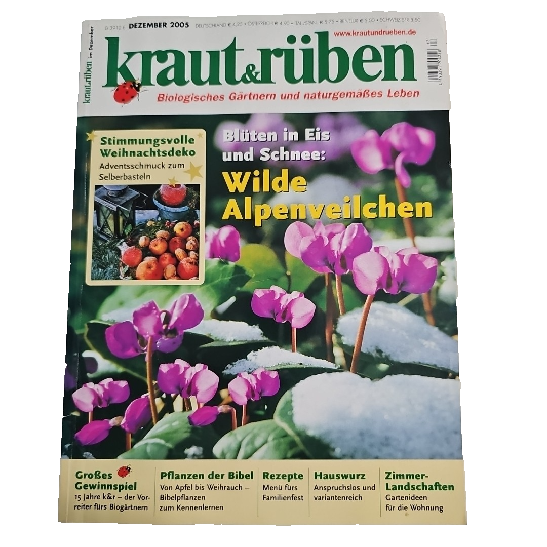 EB3560 Kraut und Rüben, 12/2005, biologisches Gärtnern und naturgemäßes Leben0