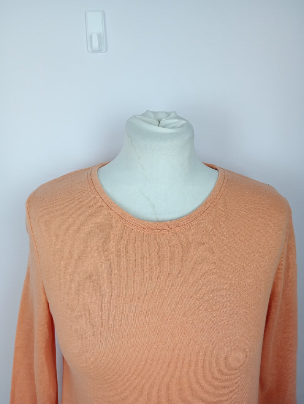 EK0379 Damen Shirt von Tom Tailor, pastellorange, Gr. XS1