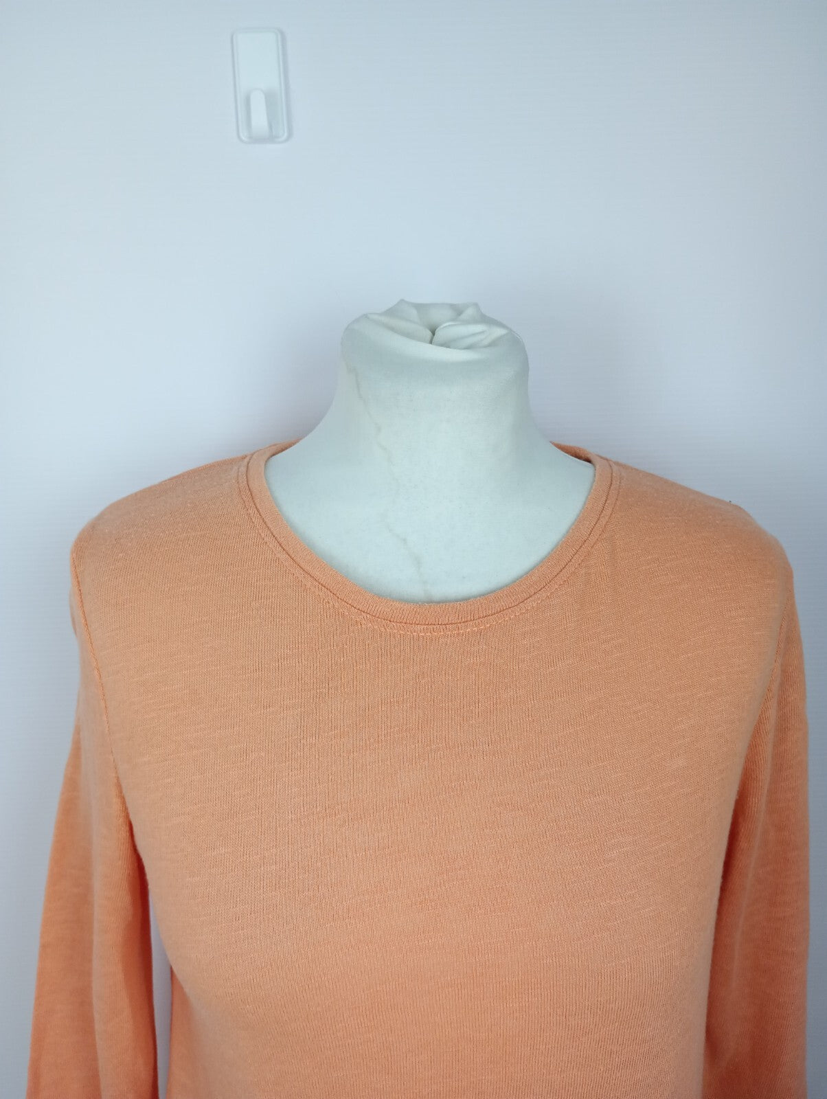 EK0379 Damen Shirt von Tom Tailor, pastellorange, Gr. XS1