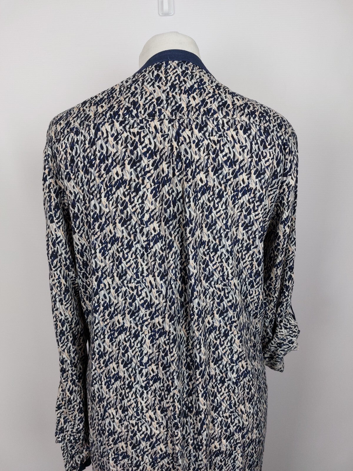 EK5177 Damen Kleid von Globus, blau/grau, Gr. S6