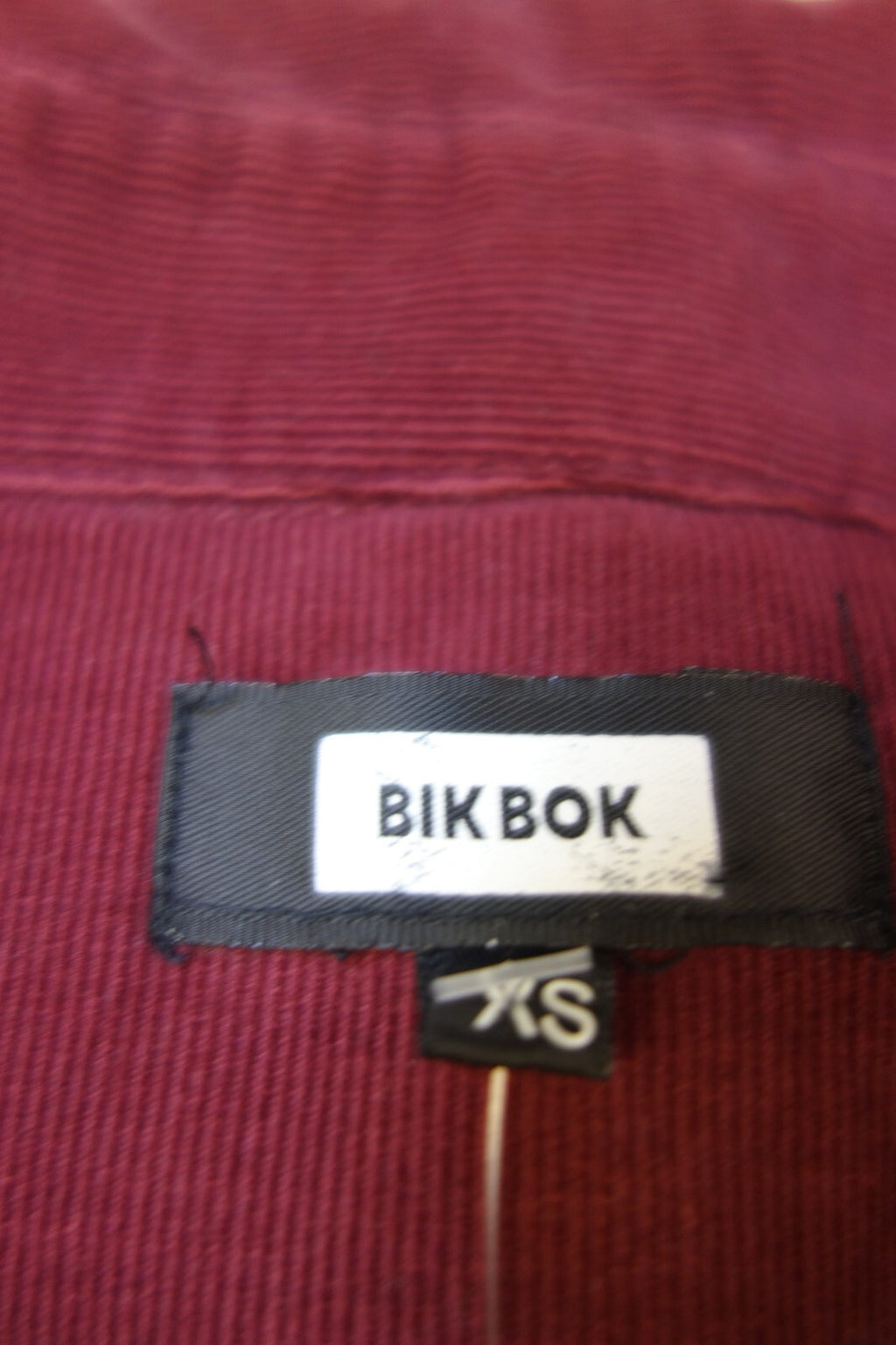 EK3770 Damen Bluse von Bik Bok, dunkelrot, Gr. XS5