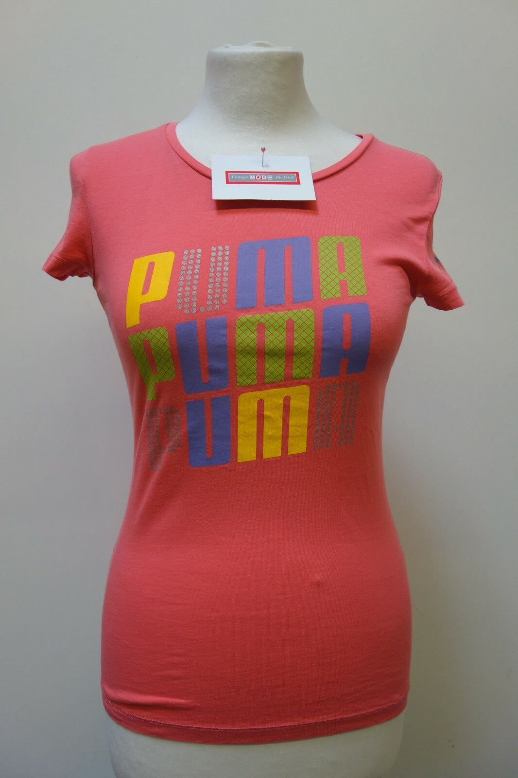 EK936 Mädchen T-Shirt von Puma, Gr.XS, pink0