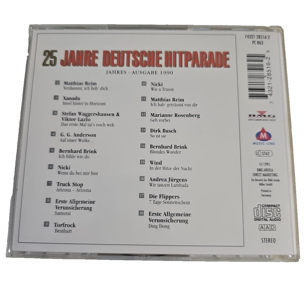 EB3206 25 Jahre deutsche Hitparade (Uwe Hübner) 1990:Matthias Reim, Xanadu,2