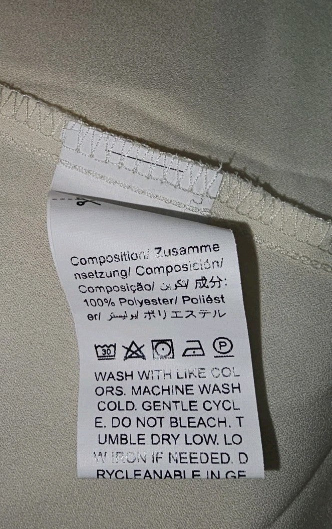 EK8820 Damen Bluse von SheIn, Cremeweiß, Gr.L5