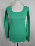 EK3691 Damen Langarmshirt von NoaNoa, grün, Gr.XS0