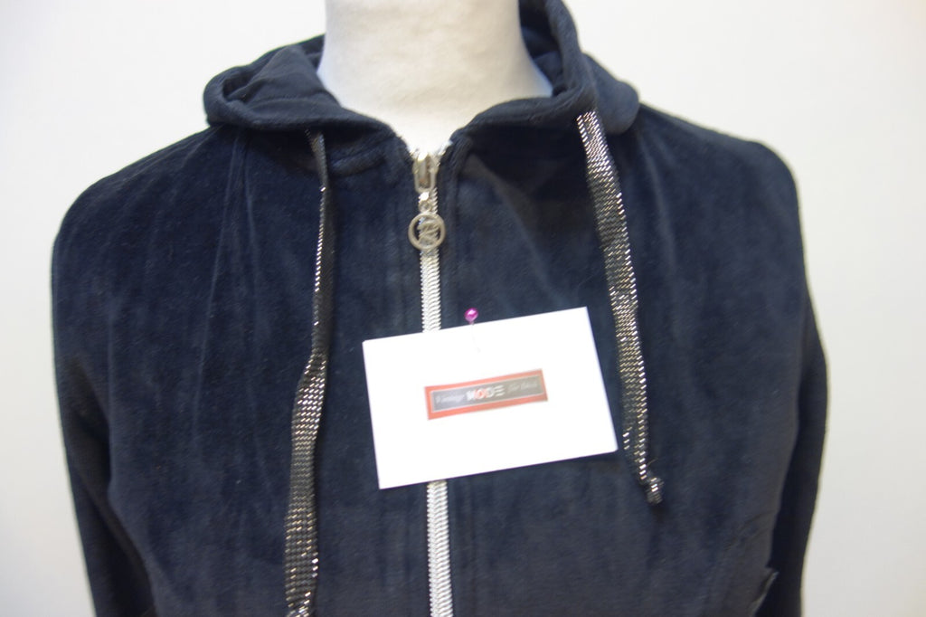EK3246 Damen Strickjacke von Vert de Rage, schwarz, Gr. S1