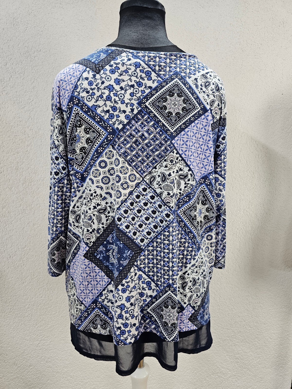 EK5880 Damen Shirt von Canda C&A, blau, Gr.XXL3