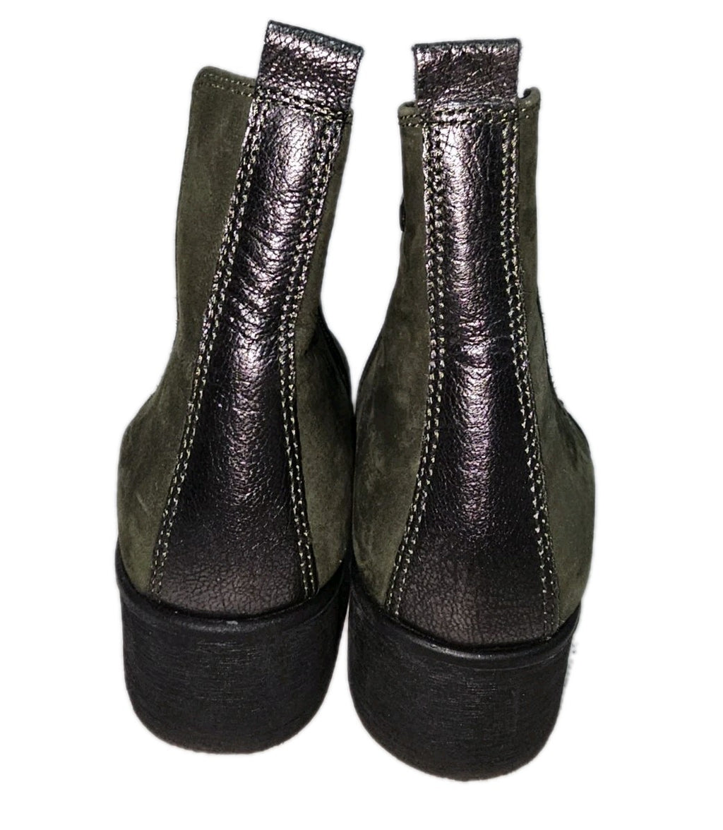 ES273 Damen Stiefelette von Caprice, grün, Gr.36 3