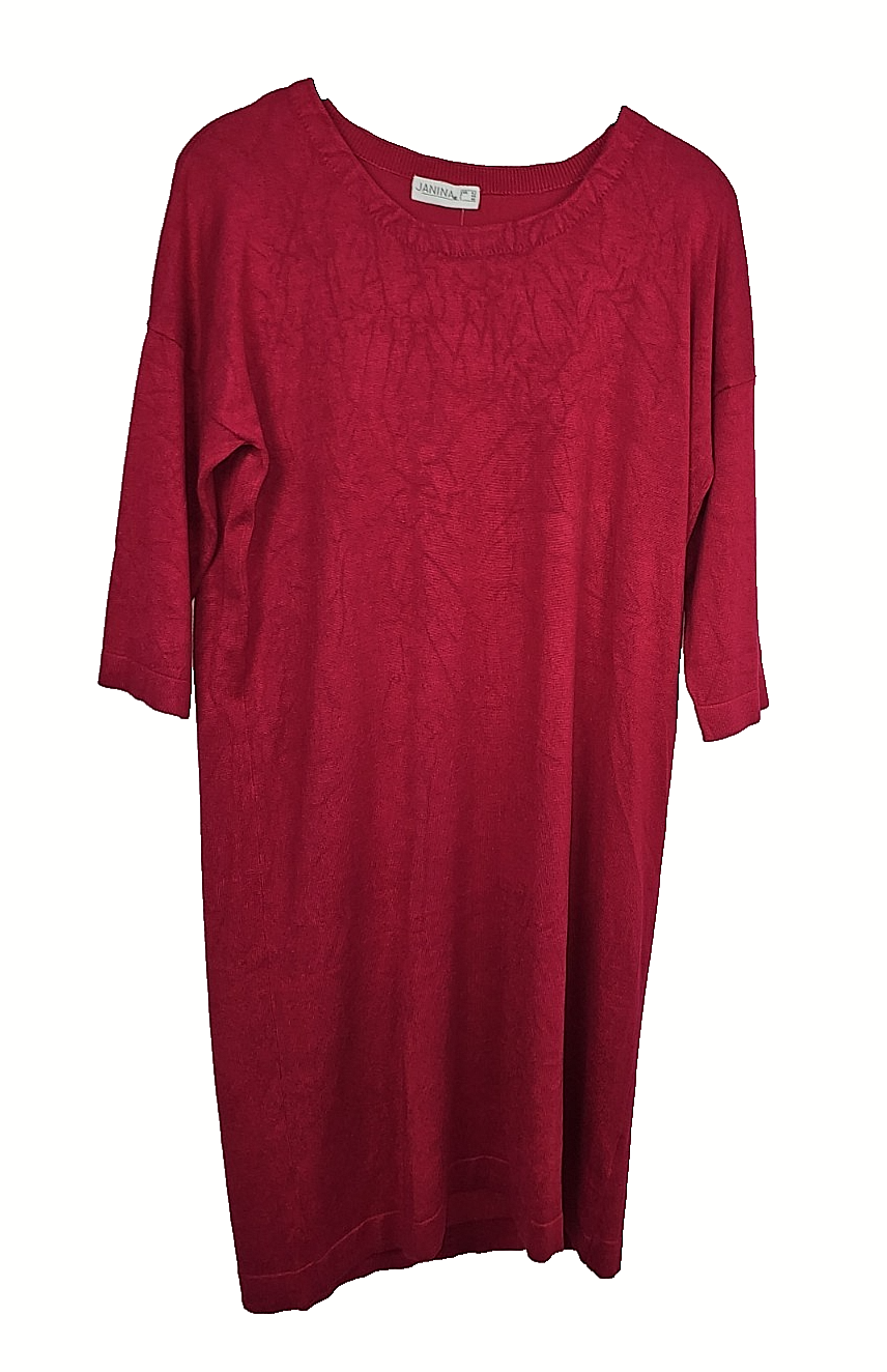 EK7725 Damen Kleid von Janina, Rot, Gr. 420